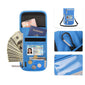 Travel Pouch Neck Wallet Organizer With RFID Blocking