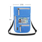 Travel Pouch Neck Wallet Organizer With RFID Blocking