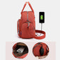 3-way Use Backpack With USB Charging Port