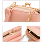 Women's Wallet New Double-layer Phone Crossbody Bag