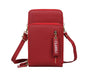 Women's large-capacity zipper mobile phone bag