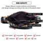 Printed Multi-Pocket Large Capacity Waterproof Nylon Ladies Messenger Bag(GET 2ND ONE 20% OFF)