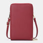 Multi-Layer Solid Casual Mini Crossbody Bag Phone Bag