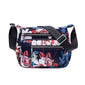 Printed Multi-Pocket Large Capacity Waterproof Nylon Ladies Messenger Bag(GET 2ND ONE 20% OFF)