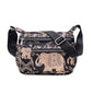 Printed Multi-Pocket Large Capacity Waterproof Nylon Ladies Messenger Bag(GET 2ND ONE 20% OFF)