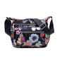 Printed Multi-Pocket Large Capacity Waterproof Nylon Ladies Messenger Bag(GET 2ND ONE 20% OFF)